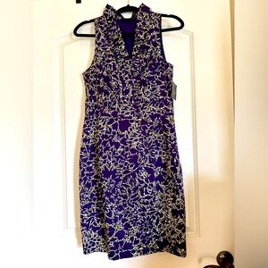 5/$25 or ONLY $8 NWT-Just Taylor Ruffle Collar Sleeveless Dress Size 10